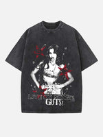 Olivia Rodrigo Print Round Neck T-shirt