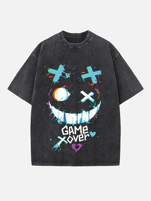 Marshmello Print Round Neck T-shirt
