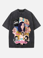 Katy Perry Print Round Neck T-shirt
