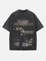 Sombr Print Round Neck T-shirt