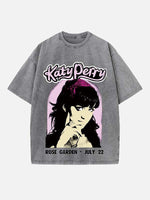 Katy Perry Print Round Neck T-shirt