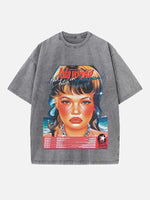 Lola Young Print Round Neck T-shirt