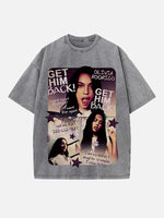 Olivia Rodrigo Print Round Neck T-shirt