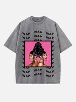 Cardi B Print Round Neck T-shirt