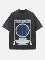 Madison Beer Print Round Neck T-shirt