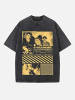 Paramore Print Round Neck T-shirt