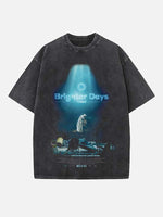 Ariana Grande Print Round Neck T-shirt