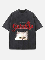 KATSEYE Print Round Neck T-shirt