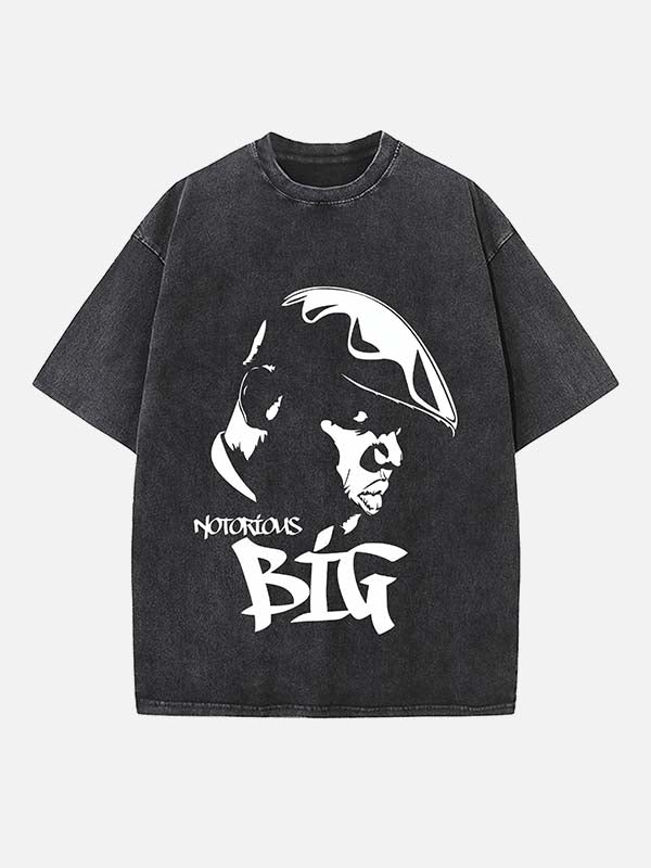 The Notorious B.I.G. Print Round Neck T-shirt
