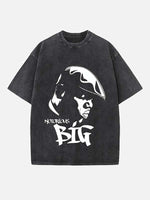 The Notorious B.I.G. Print Round Neck T-shirt