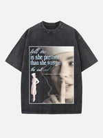 Gracie Abrams Print Round Neck T-shirt