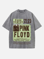 Pink Floyd Print Round Neck T-shirt