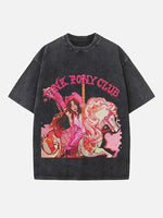 Chappell Roan Print Round Neck T-shirt