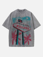 The Killers Print Round Neck T-shirt