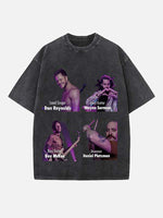 Imagine Dragons Print Round Neck T-shirt