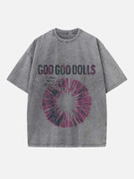 The Goo Goo Dolls Print Round Neck T-shirt
