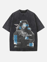 Lorde Print Round Neck T-shirt