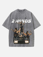 Tate McRae Print Round Neck T-shirt