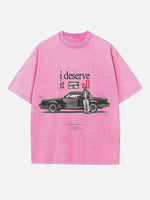 Kendrick Lamar Print Round Neck T-shirt