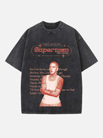 Eminem Print Round Neck T-shirt