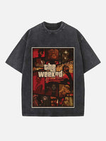 The Weeknd Print Round Neck T-shirt
