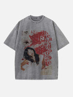 Beabadoobee Print Round Neck T-shirt