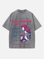 Creedence Clearwater Revival Print Round Neck T-shirt