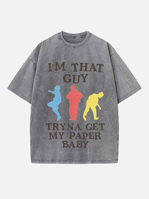 Tyler, The Creator Print Round Neck T-shirt