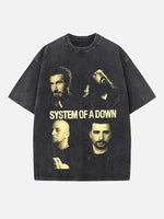 System of a Down Print Round Neck T-shirt