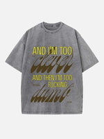 Lola Young Print Round Neck T-shirt