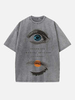 Imagine Dragons Print Round Neck T-shirt