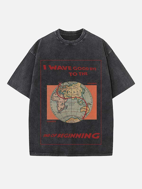 Djo Print Round Neck T-shirt