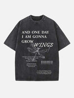 Radiohead Print Round Neck T-shirt