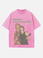 Djo Print Round Neck T-shirt