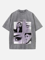 Ariana Grande Print Round Neck T-shirt