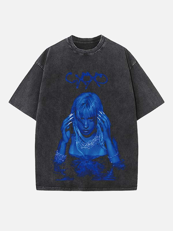 Camila Cabello Print Round Neck T-shirt