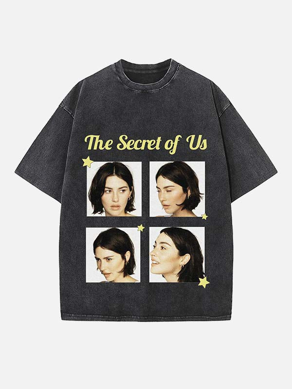 Gracie Abrams Print Round Neck T-shirt