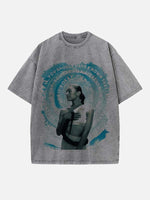 Olivia Dean Print Round Neck T-shirt