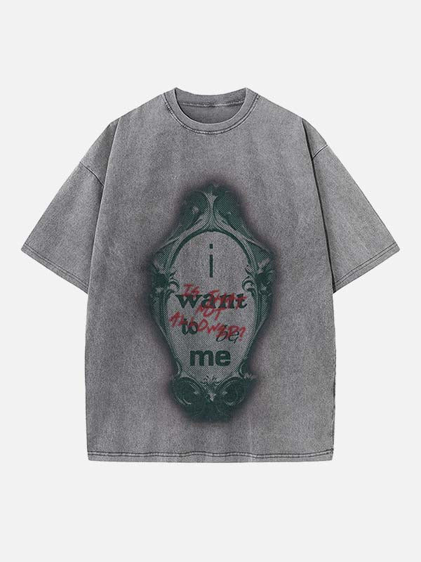 Lola Young Print Round Neck T-shirt