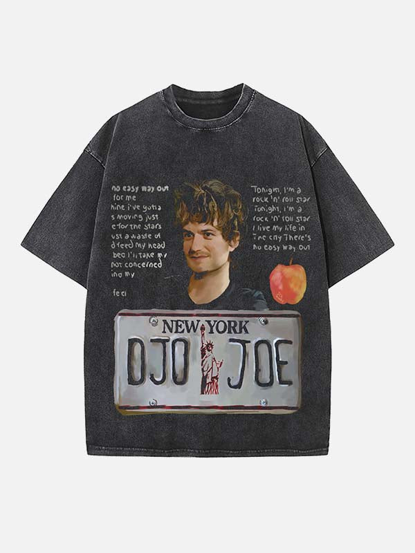 Djo Print Round Neck T-shirt