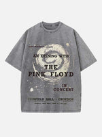 Pink Floyd Print Round Neck T-shirt