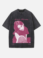 Gracie Abrams Print Round Neck T-shirt