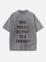 Olivia Dean Print Round Neck T-shirt