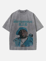 The Notorious B.I.G. Print Round Neck T-shirt