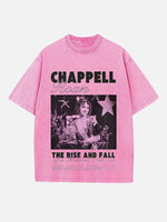 Chappell Roan Print Round Neck T-shirt