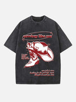 Taylor Swift Print Round Neck T-shirt