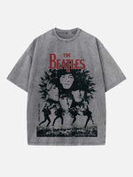The Beatles Print Round Neck T-shirt