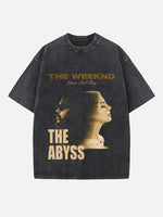 The Weeknd Print Round Neck T-shirt