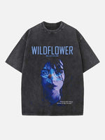 Billie Eilish Print Round Neck T-shirt