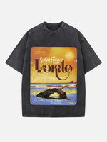 Lorde Print Round Neck T-shirt